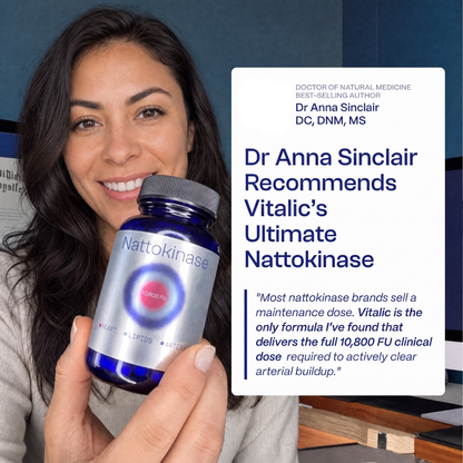 10,800FU Nattokinase - Most Powerful Cardiovascular Protocol